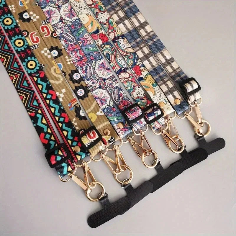 2025 New Lanyard Cell Phone Wrist Hand Strap Cord to Hang the Mobile Rope Smartphone Shoulder Phone Chain Key Strap for IPhone
