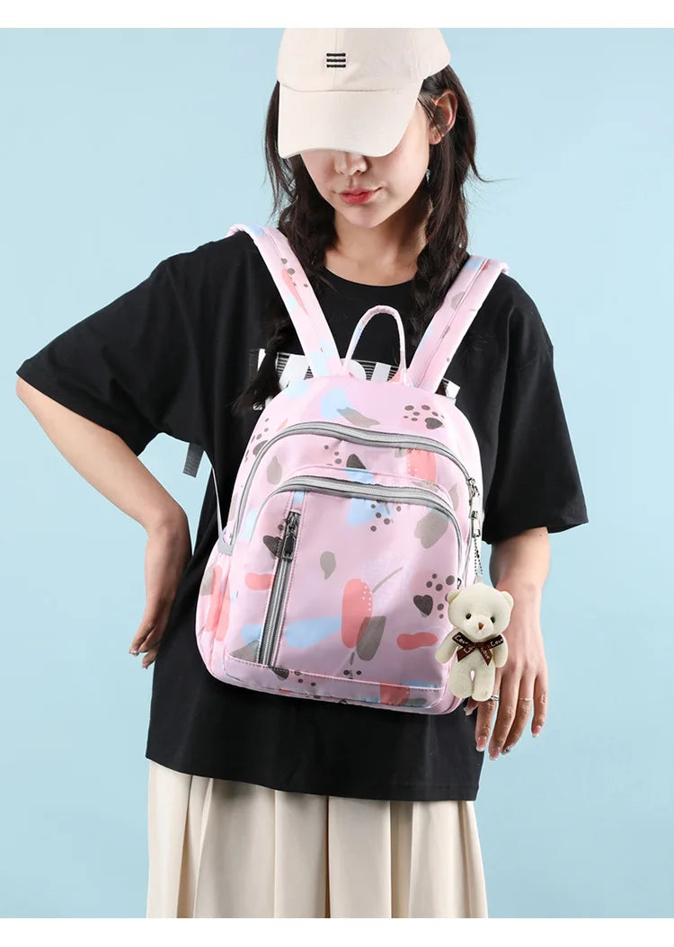 Fashion Mummy Travel Stroller Bag Large Capacity Mother Bag Carrying Pregnant Baby Nappy Backpack Activity Baby Diaper Backpack