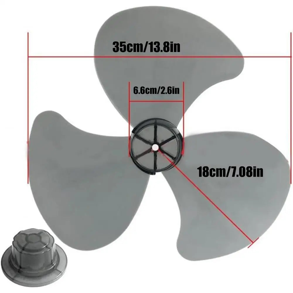 Fan blade replacement electric Standing Floor Fan Leaf Ceiling Fan Cooling Parts for Living Room Bedroom Basement