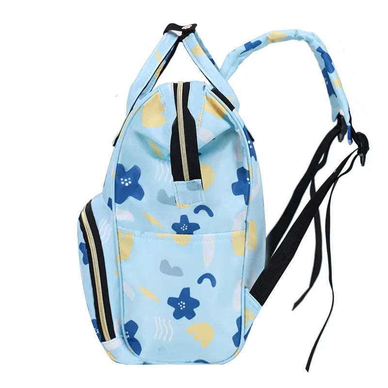 New Fashoin Maternity Bag for Babies Mummy Large Capacity Diaper Bag Backpack Waterproof Outdoor Travel Stroller Baby Cart Bag