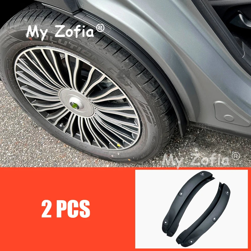 For Chery Tiggo 9 2025 2026 Car Fender Anti Dirt Cover Rear Tire Protection Mudguards Fender Liner Mudflaps Wheel Accessories