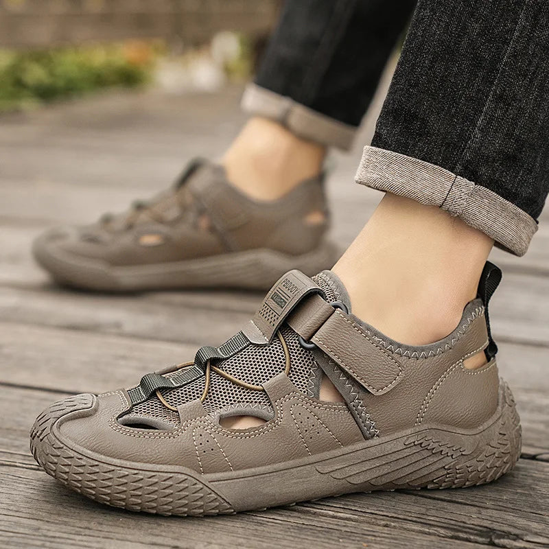 Summer Fashion Lightweight Lazy Shoes Breathable Casual Walking Sneakers New Men's Sandals Outdoor Comfortable Male Beach Shoes