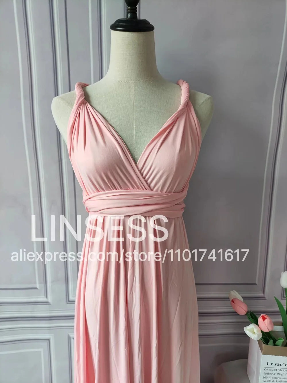 Multiway Maxi Dress Bridesmaid Dress Infinity Cocktail Dress Floor Length Bridesmaid Dress Maxi Dress for Bridesmaid Gifts