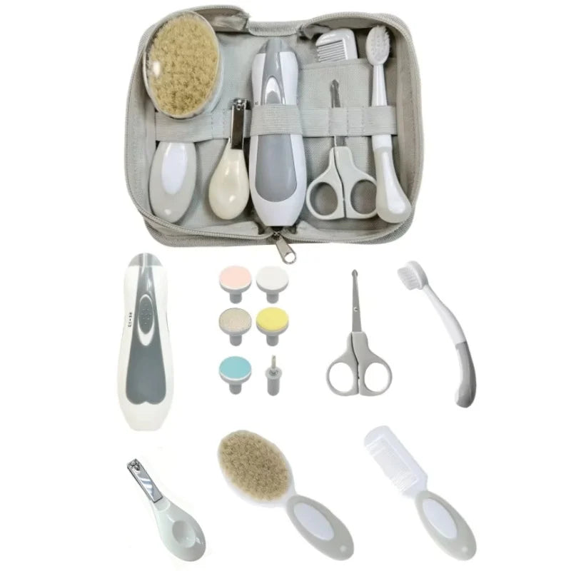 Baby Grooming Set, Electric Safety Nail Trimmer, Baby Care Set with Comb, Baby Boy and Baby Girl Gift