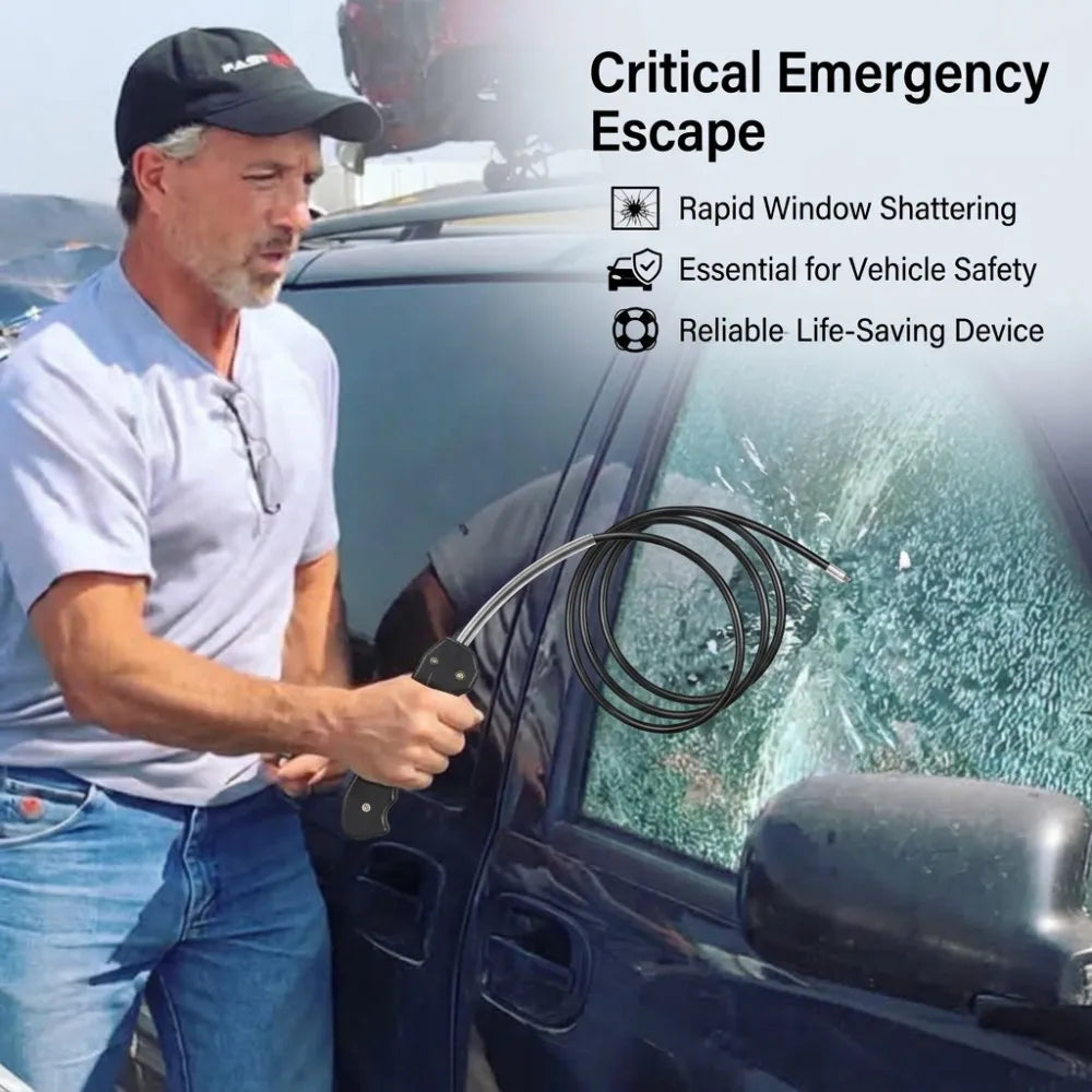 Portable Safety Tool Wire Self Defense Whip Defense Staff Multi Purpose Bike Whip Whips and Paddle for Adults Play