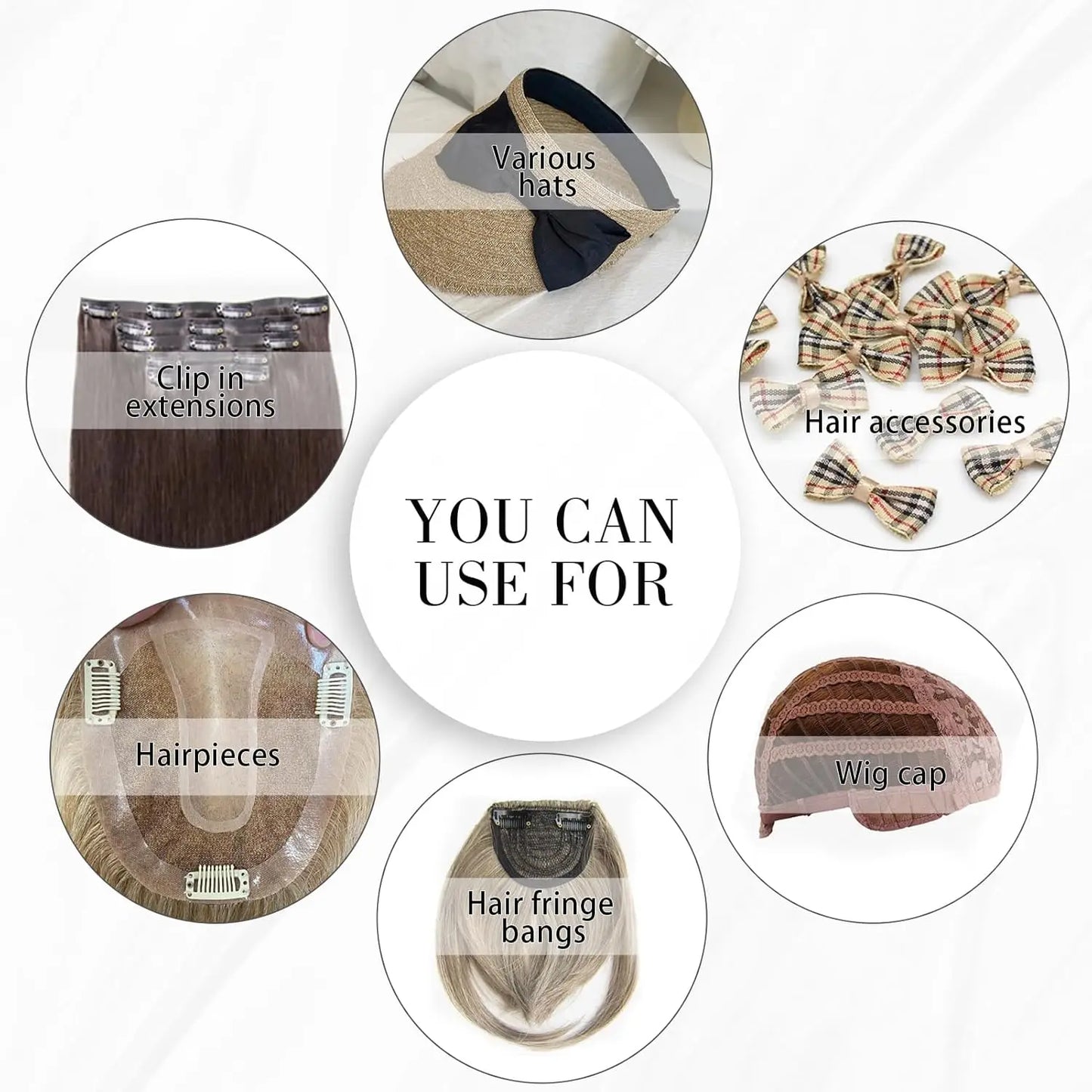 10-100Pcs 9-teeth Beige/Brown/Black Hair Extension Clips Hair Extension Wigs Snap Clips Comb Small Snap Wig Accessories Clips