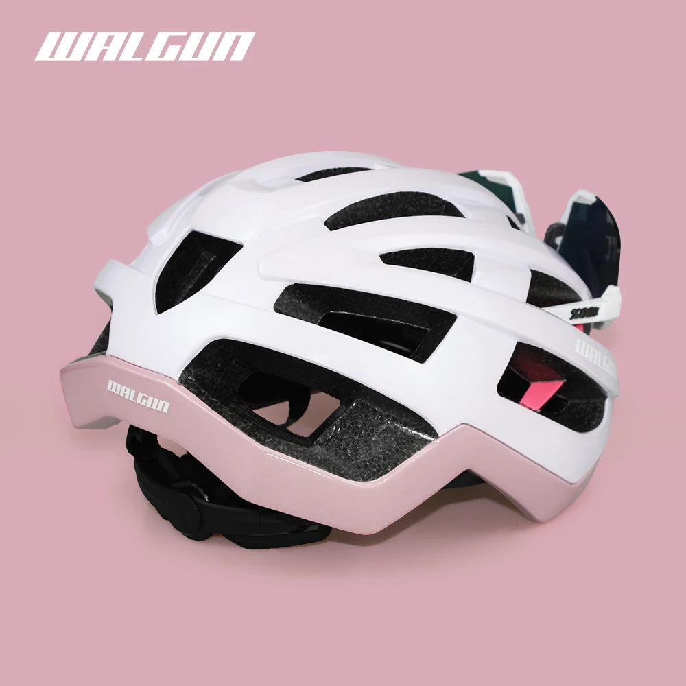 WALGUN New Ultralight Cycling Helmet Safety Cap Bicycle Helmet for Racing Bike Equipments Road MTB Adult Bike Helmets 240g