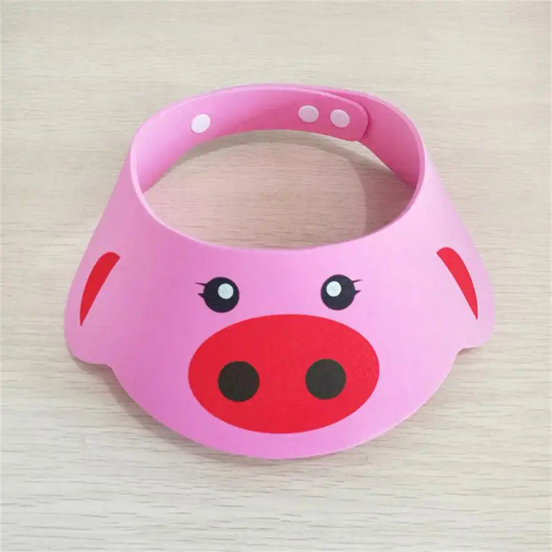 Baby Shampoo Cap Adjustable Kids Infant Ear Protection Shampoo Cap Cute Bathing Visor Wash Hair Hat Children's Protect Eyes Hair