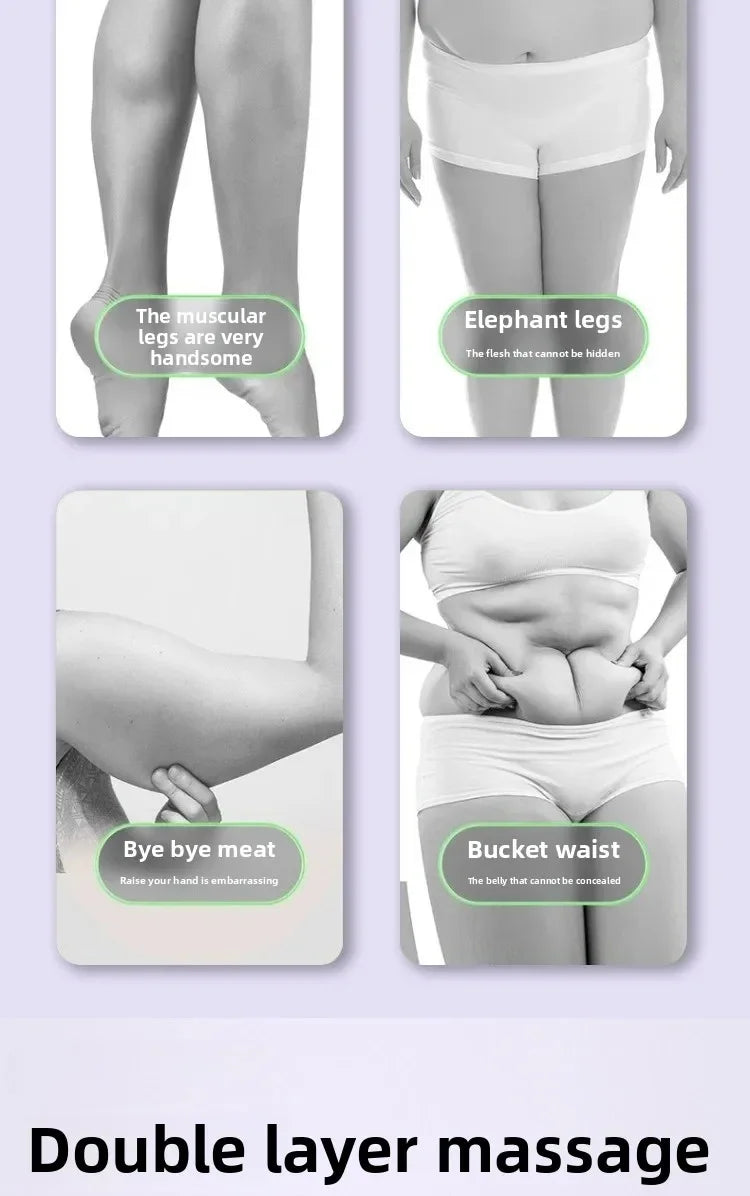 Newest  Wheel Annular Leg Clamp Massager Relax  Massager Anti-cellulite Massager Body Slimming Roller Massage for Body