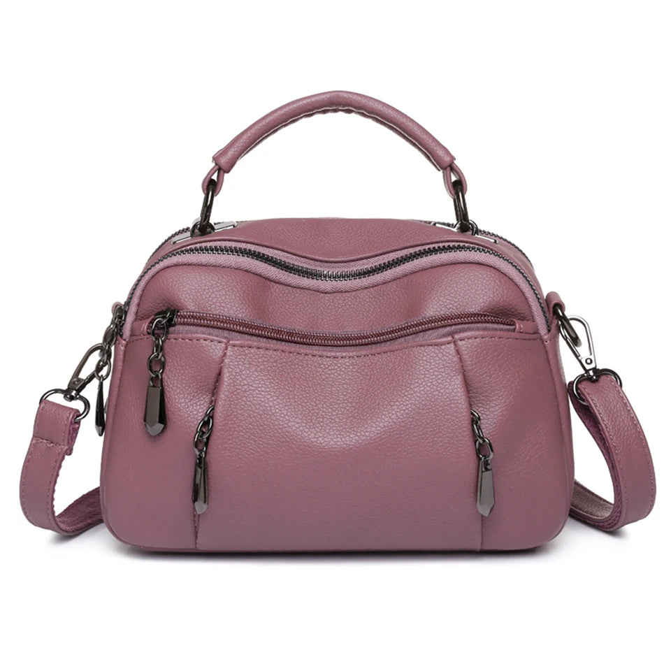 Luxury Women Handbags Designer Brand Leather Shoulder Bag Female Fashion Crossbody Bags for Women Clutch Purse Sac A Main