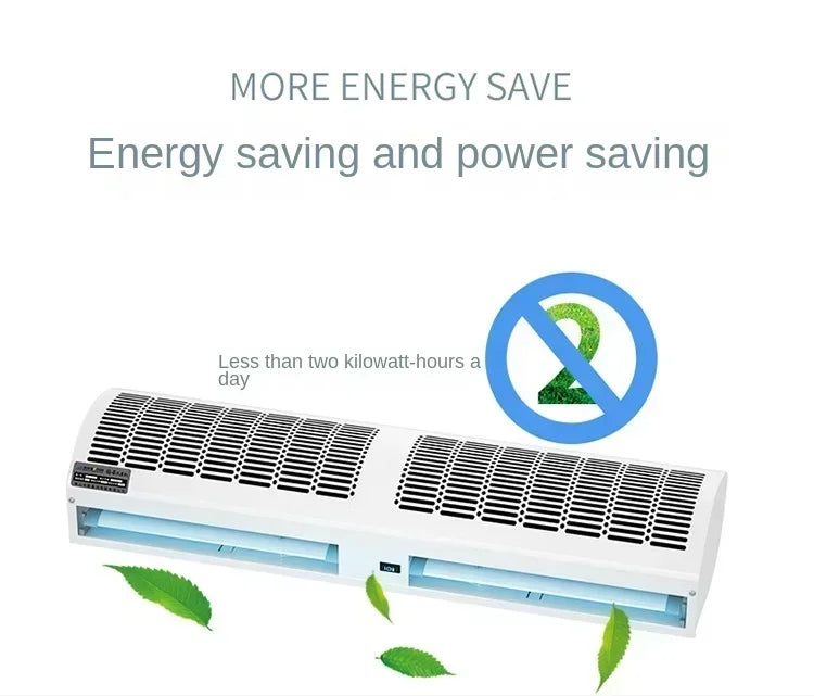 220V Commercial Air Curtain Door for Supermarket and Cold Storage with Silent Operation CAA
