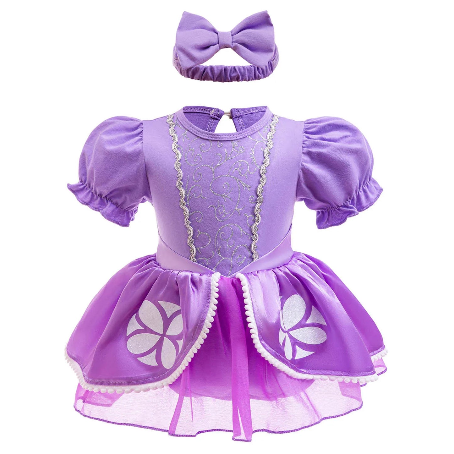 Baby Girls Princess Sofia Outfit Anna Elza Infant Baby Tutu Dress Kids Girls Costume Romper Aurora Belle Clothes Costumes Dress