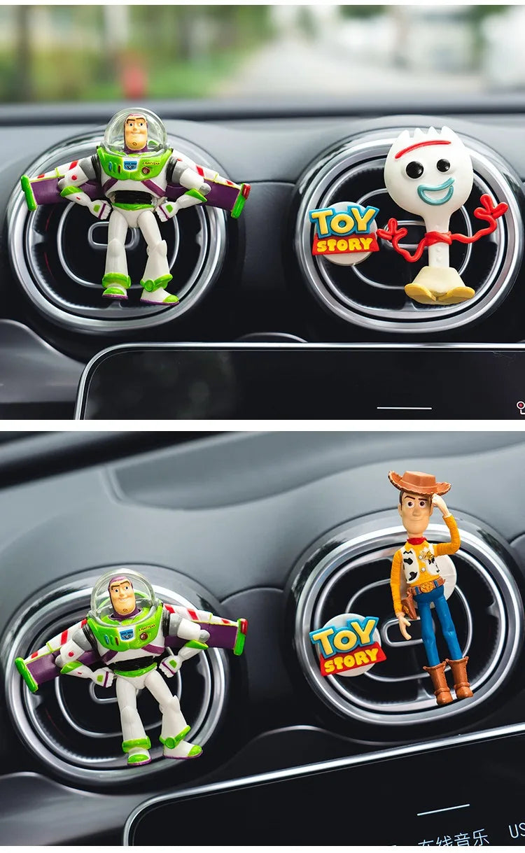 Anime Cartoon Perfume Car Clip Aromatherapy Interior Accessory Car Air Conditioner Outlet Mount Air Freshener Car Decorations