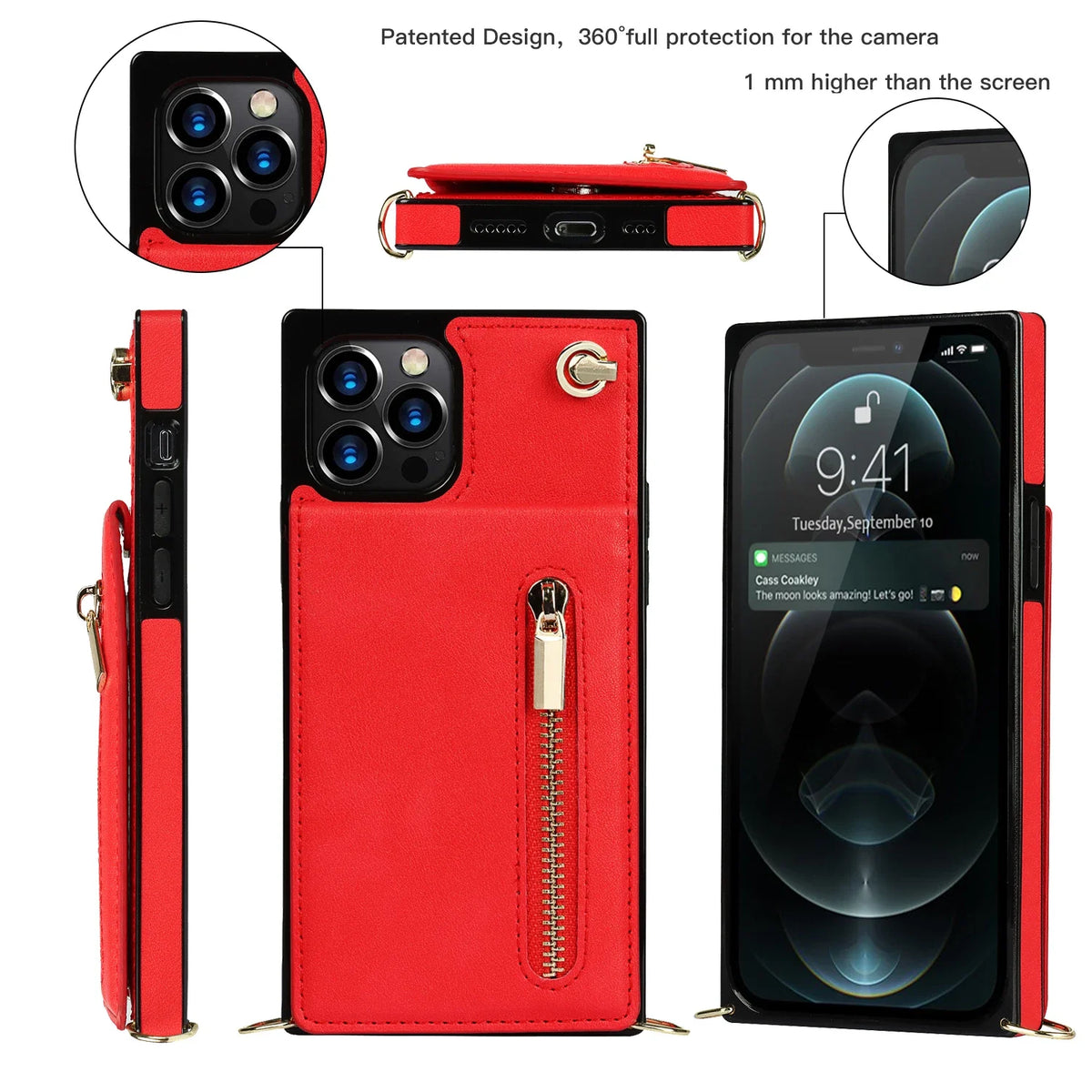 Crossbody Wallet for Huawei Mate 40 Pro 30 20 Lite P40 P30 Pro Plus Case with Card Holder Lanyard Strap Leather ZYXKZJLL