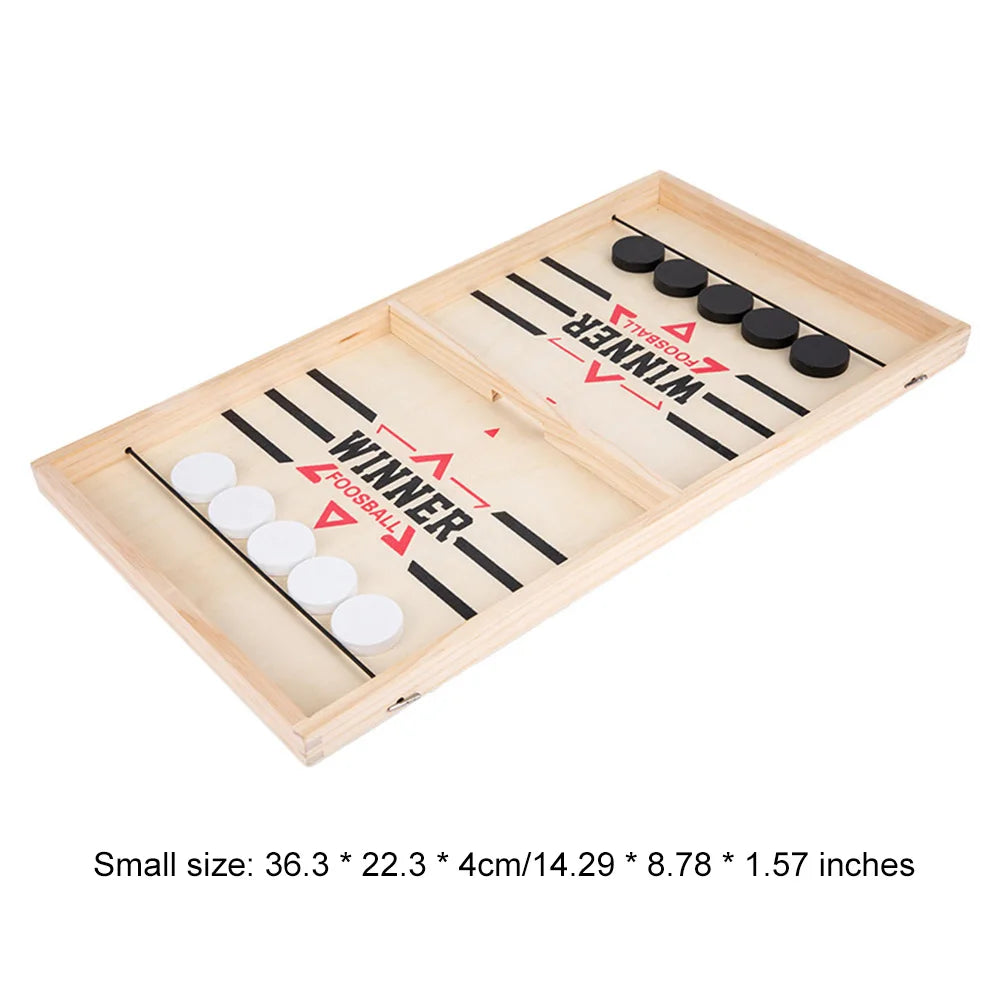 Foosball Winner Games Table Hockey Game Catapult Chess Parent-child Interactive Toy Fast Sling Puck Board Game Toys For Children