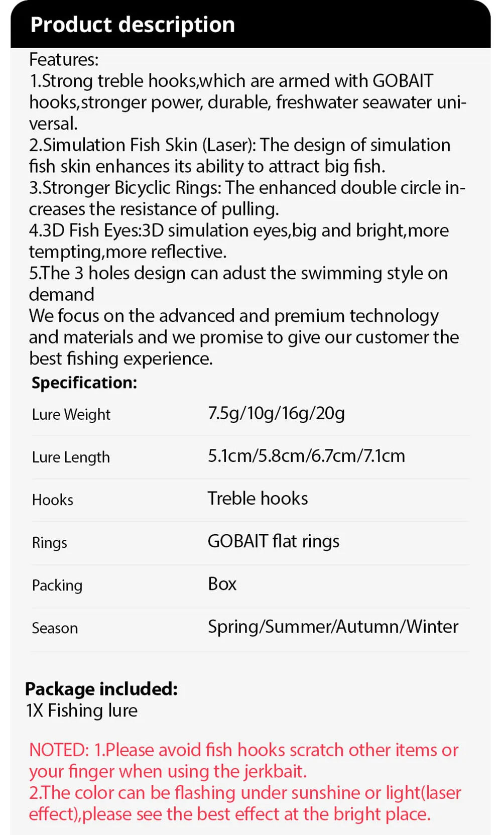 Spinner Spoon Metal Jig Bait 7.5g 10g 16g 20g VIB Sinking Blade Spinning Treble Hook Spinnerbait Pesca Tackle Sea Fishing Lure