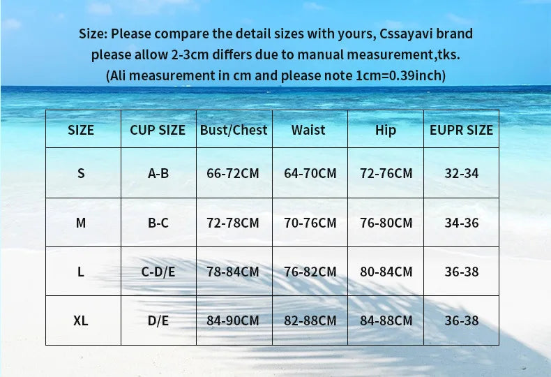 Cikini Summer Swimsuit For Women Tropical Print Ruffle Trim Summer Beach Bikini Set Summer Beach Swimwear Bathing Suit