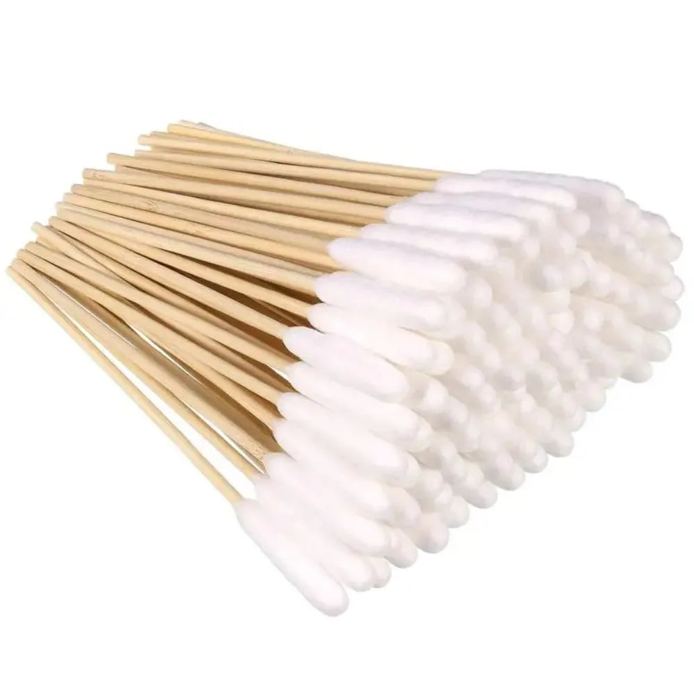 100/300/500Pcs PetEar CottonBuds Animal Cotton Swab Sticks Cotton Buds For Cat Dog Ear Wax Removaltattooclean,Tattooaccessories
