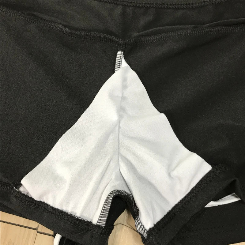Large Size Women's Swimsuit Tee-Piece Set Conservative Bikini Spor Student Little Fraance Sle Teenage Girl Flat Footwear