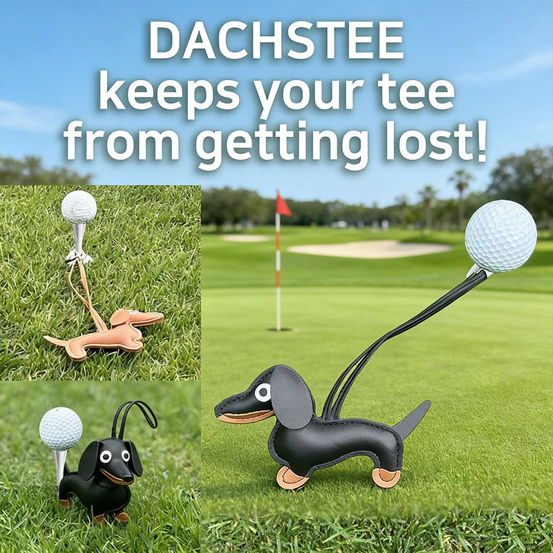 1 Pack Plastic  Golf Tee Replacement Anti-loss Dog Golf Tee 83mm Improve Accuracy Ball Holder Golf Novelty Shape Tee Outdoor
