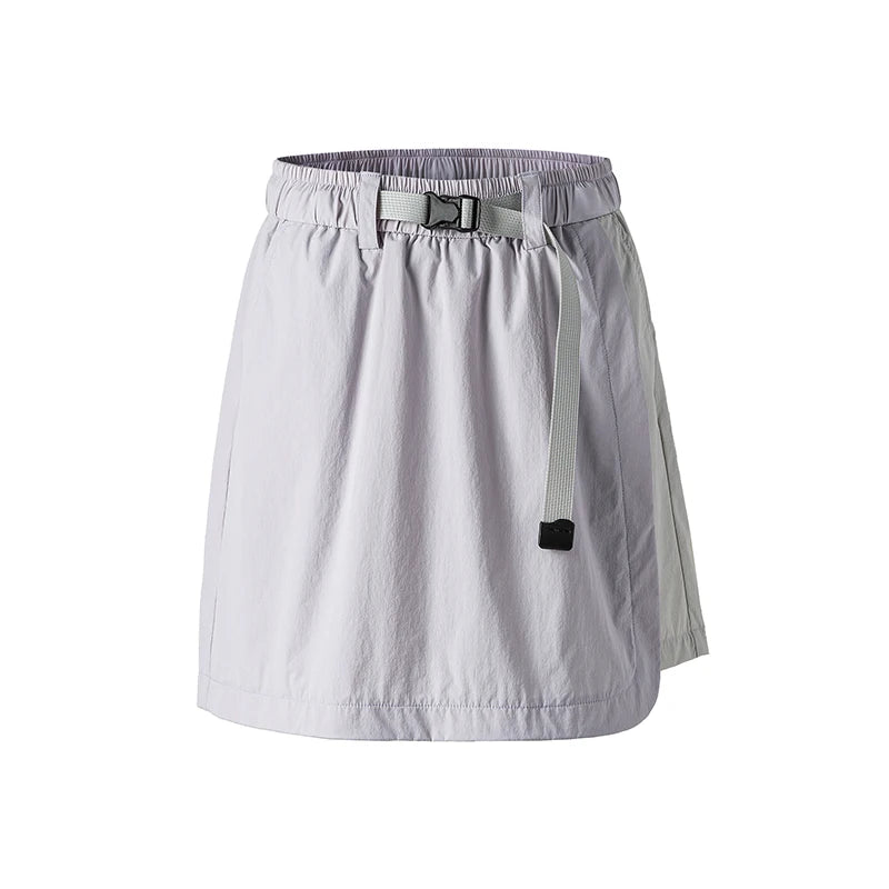 Women's UPF2000+ UV Protection Skort High Waist Hiking Skirt Shorts Quick Dry Cooling Summer Tennis Sports Skirt with Pouch