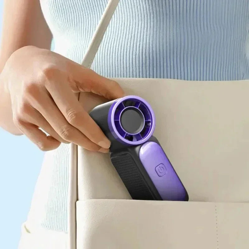 Foldable Handheld Fans Save Valuable Space in Bags, Making Them Perfect for Commuting.