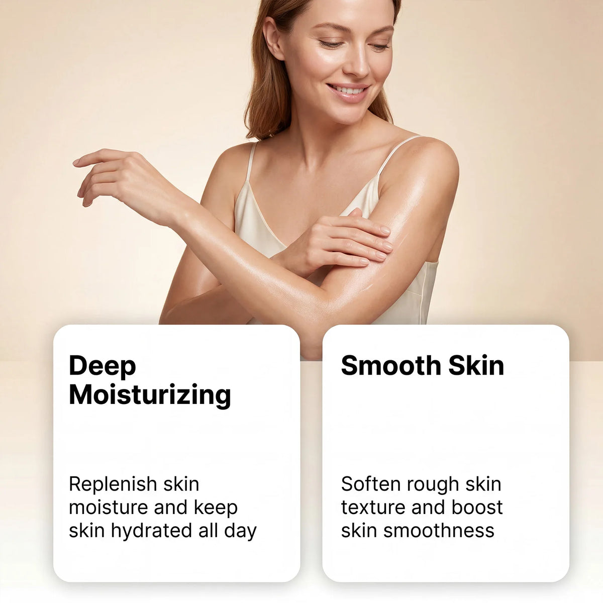 Firming Lifting Body Massage Oil Deep Hydrating Skin Firming Oil Non Sticky for Dry Rough Skin Brightening Body Care Oil