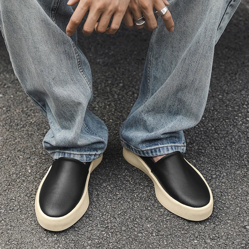 Luxury Brand Men's Loafers Slip-On Comfortable Casual Shoes Breathable Soft Sole Driving Moccasin Classic Male Walking Shoes
