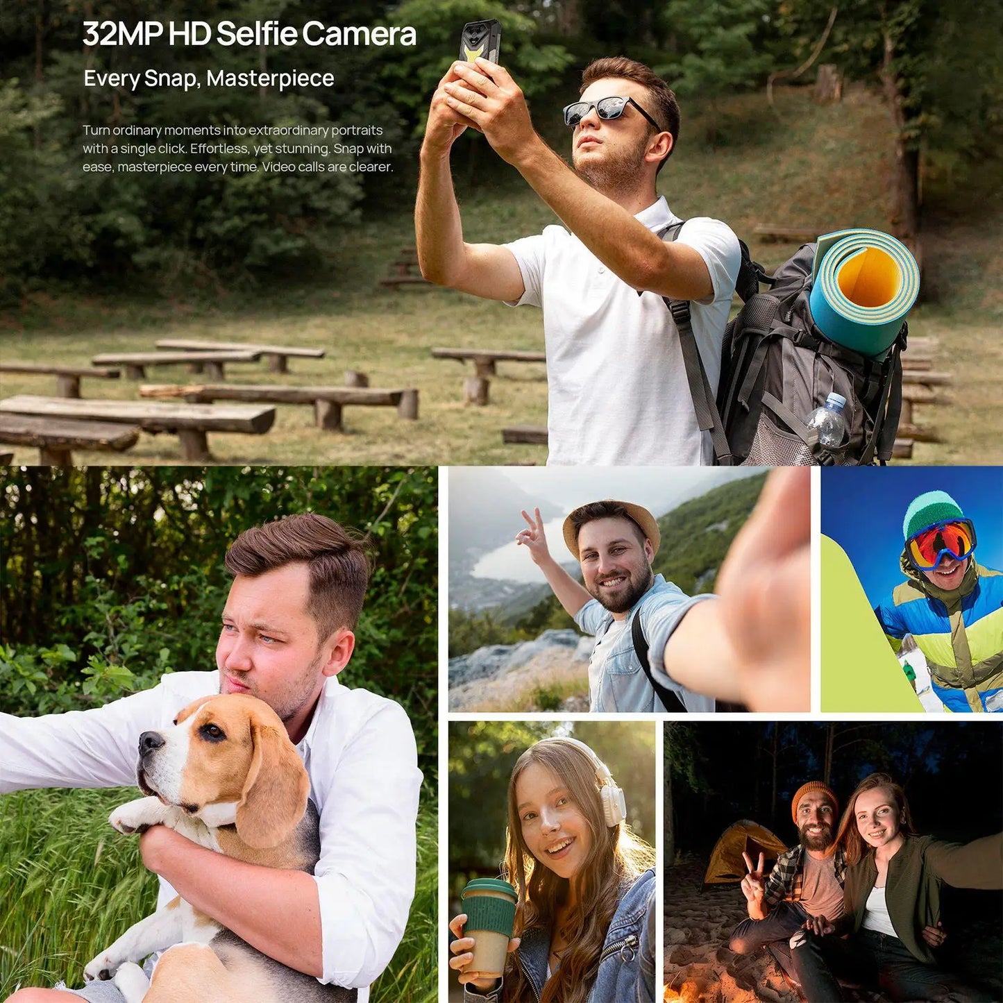 Ulefone Armor 34 Pro+5G AI Rugged Phone 32GB+512GB 25500mAh 6.95" Built-in Projector 120Hz Android 15 MTK 7300 NFC Smartphone