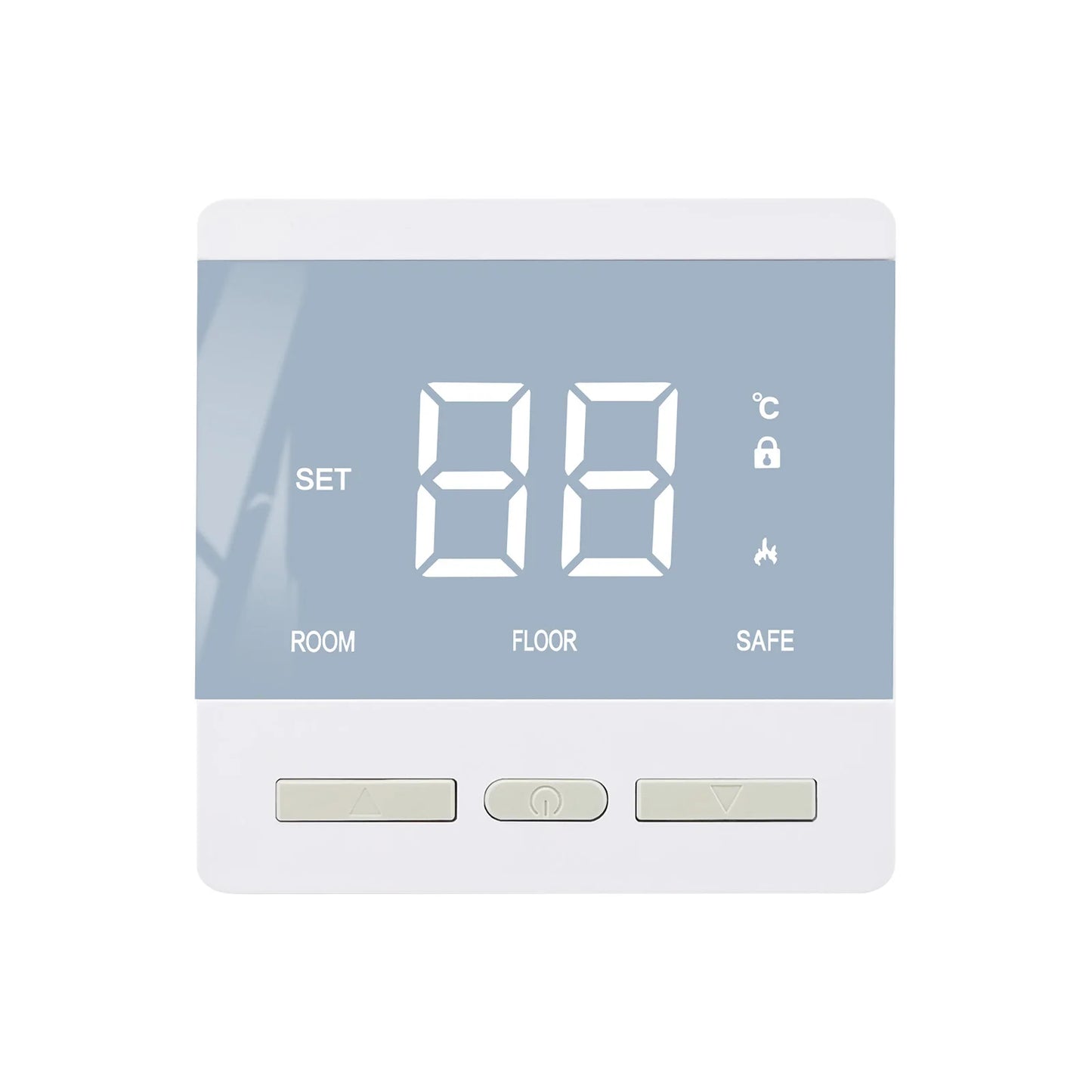AC200~240V Floor Heating Room Temperature Controller MAX 25A 4500W Digital Thermostat with 3m Probe Sensor
