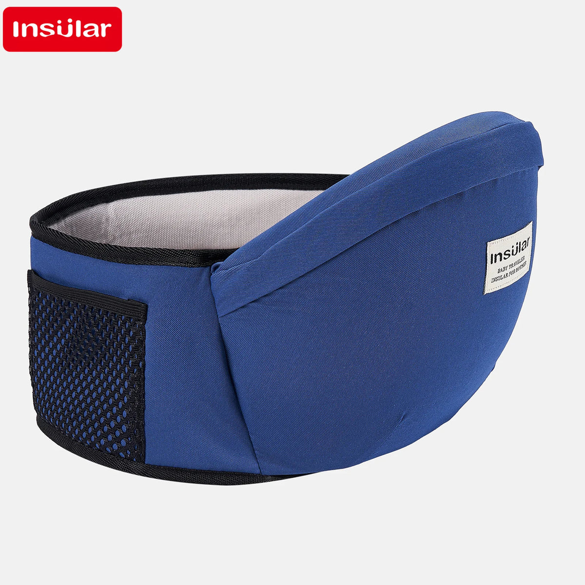 Adjustable Front Facing Baby Carrier Waist Stool with Hipseat Belt for Kids Infant Walkers Sling Hold Waist Belt Backpack