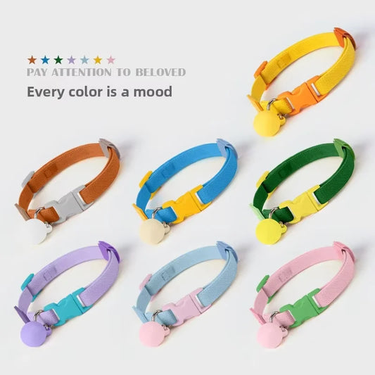 Pet Collar High Elastic Adjustable Puppy and Cat Collar Decorative Cat Necklace
