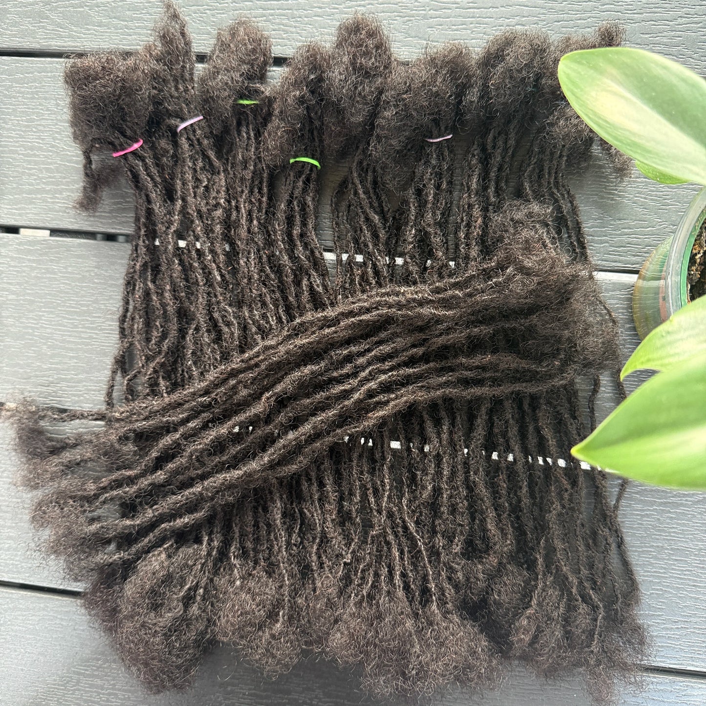 0.2 Sisterlocs Handmade Interlocs Dreadlock 100% Real Human Hair Permanent Micro Locs Extensions Natural Looking Soft Dreadlock
