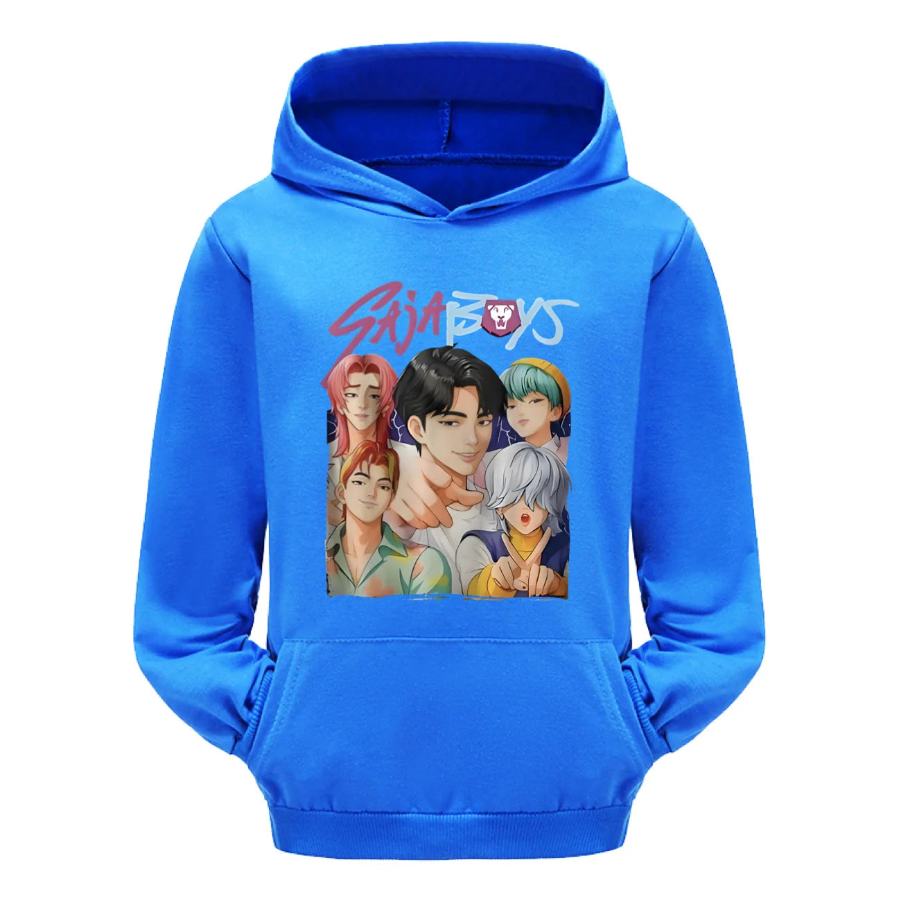 KPop Demon Hunters SAJABOYS Hoodie Kids Clothes Girls Clothing Fashion Teen Boy Clothes Spring Autumn Sweatshirt Children's Tops