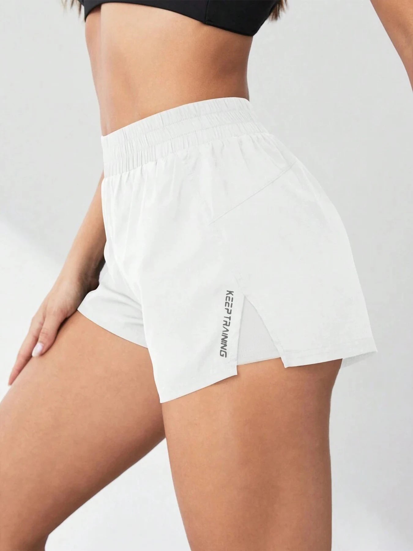 Elegant women's sportswear, sport pants, yoga, fitness, quick-drying aerobic exercises, tennis, badminton, sexy shorts