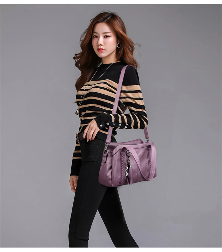 Women Luxury Handbags for Women Leather Bag High Quality Sheepskin Female Shoulder Bags Famous Designer Crossbody Bag Sac à Main