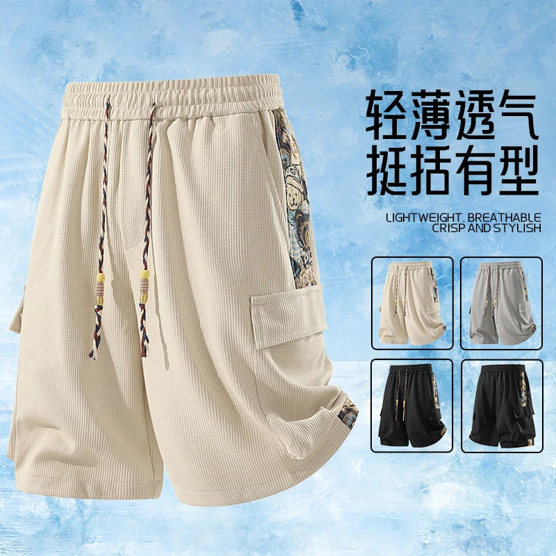 Plus Size 6XL 7XL 8XL Summer Casual Basketball Cargo Shorts Men Fitness Gym Joggers Sports Running Shorts Hommes Men Clothing