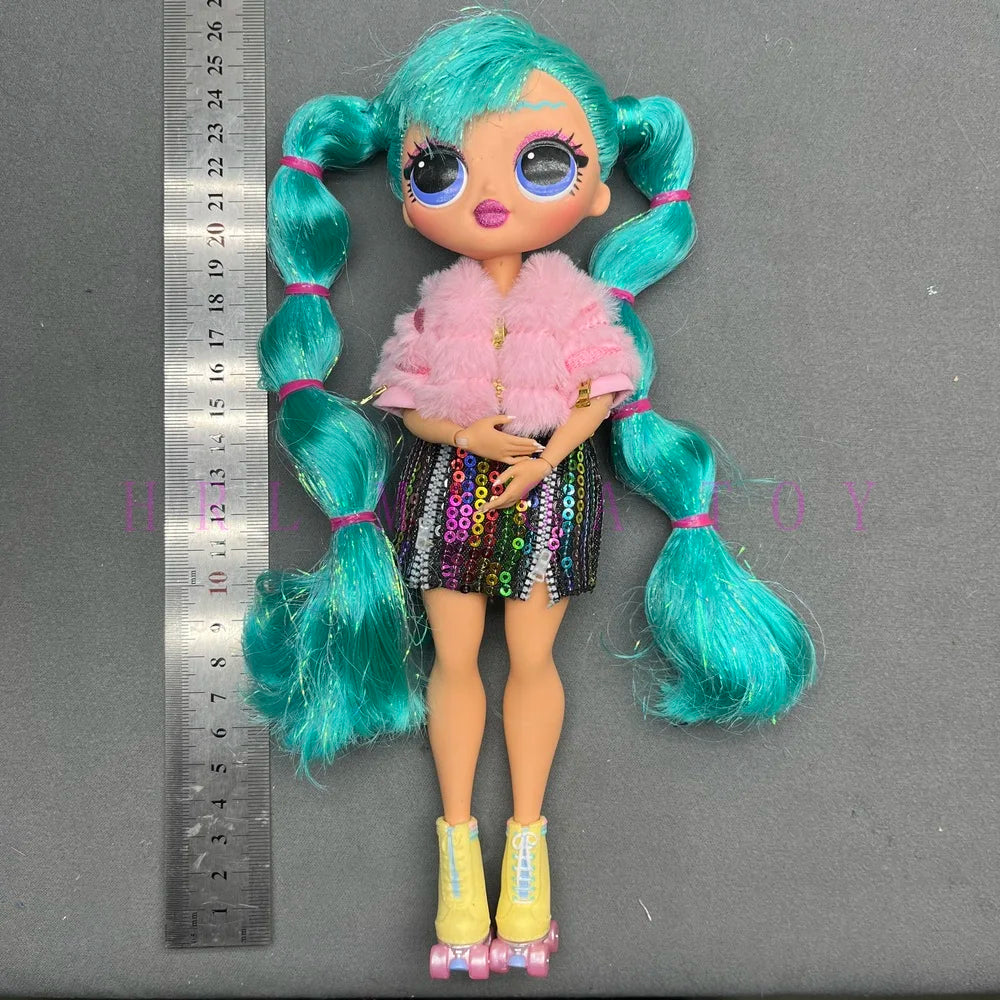 Original 24cm OMG multi-style big sister fashion dressup girl DIY holiday gift doll toy