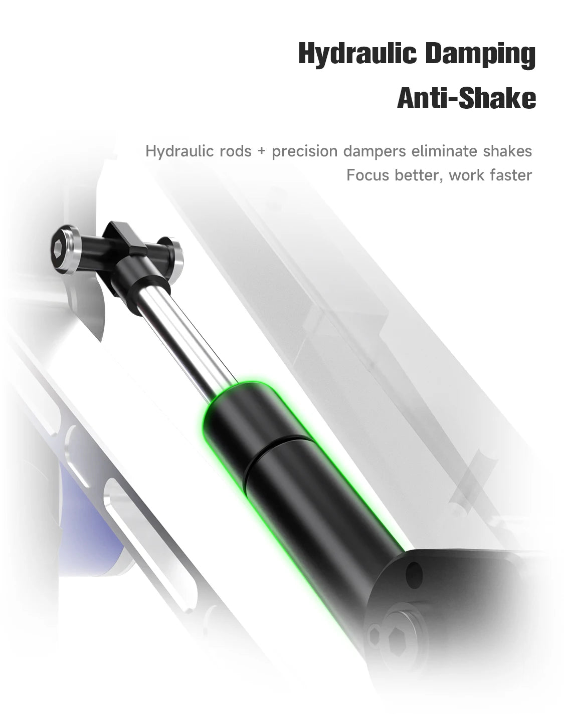 MECHANIC Microscope Rotating Stand, Dual-Arm Support, 360° Rotation and Fixed Support. Super Strong Load-Bearing Capacity.