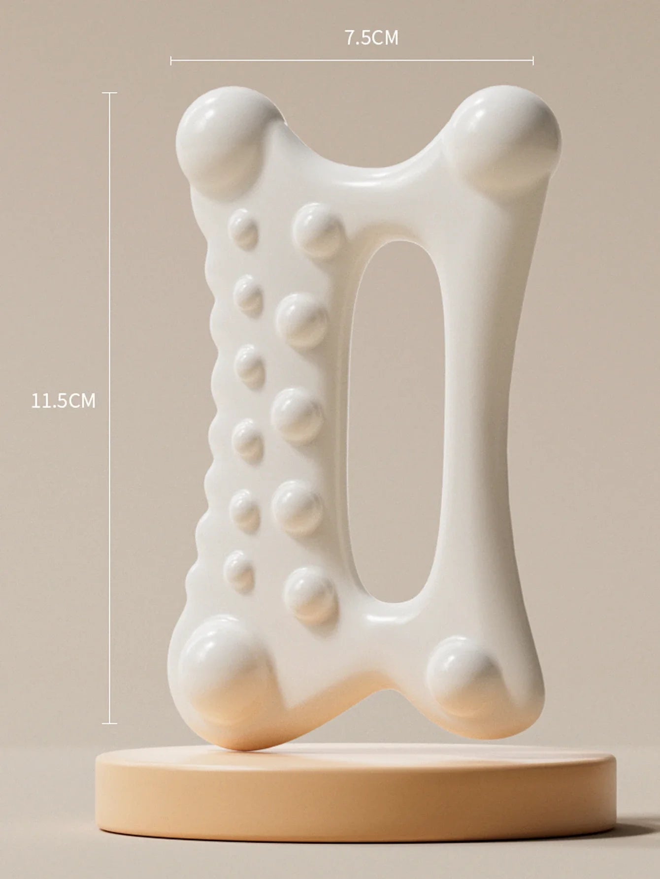 2024 Resin Gua Sha Stone – Facial & Body Massage Tool, Anti-Static Skin Care Scraper for Women