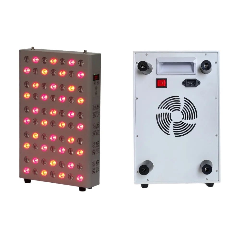 660nm 850nm Dual Chips Timing Led Red Light Therapy Panel Lamp Near Infrared Therapy Light LED Beauty Devices for Face and Body