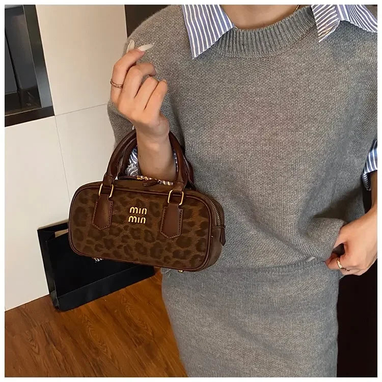 Original Square Leather Satchel Handbag Women Designer Tote Shoulder Crossbody Purse Luxury Diaper Bag