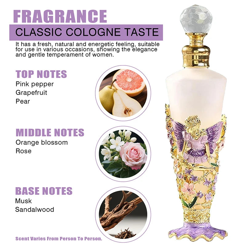 Luxury Floral Goddess Perfume Spray Elegant Vanilla Scent Highend Fragrance For Women Long-lasting Romantic Perfect Gift For Her