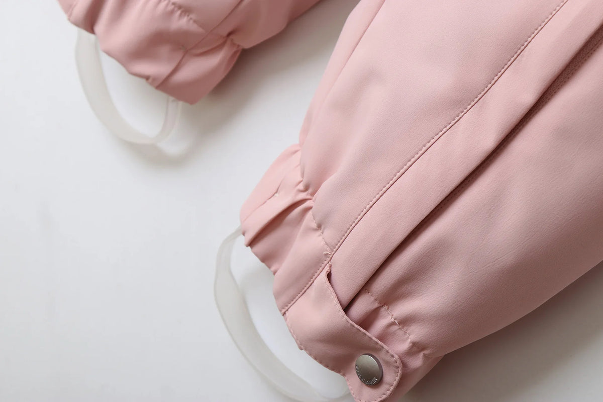 2026 Winter New Star Lightweight Hooded Ski Suit for Kids, Boys Girls Baby Romper Jumpsuit, Toddler One-Piece Warm Snowsuit 2-5T
