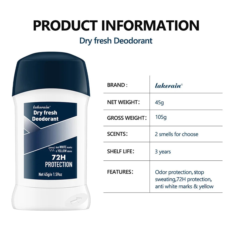 Man Whole Body Odor Underarm Sweat Deodor Cream For Man Deodorant Removes Armpit Odor And Sweaty Long Lasting Aroma Skin Care