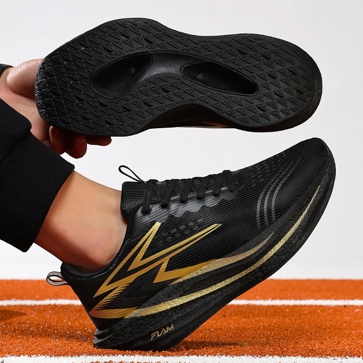 Men Running Shoes Speciality Marathon Sports Shoes Breathable Lightweight Carbon Board Women's Trend Athletic Sneakers Women