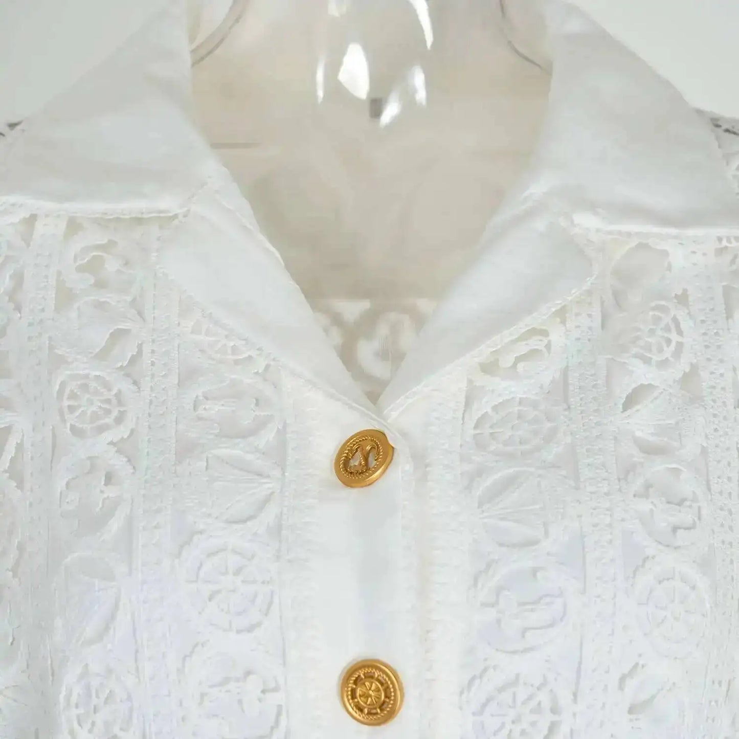 Luxury Long Maxi Dresses Shirt Women 2025 Summer Holiday Lace Embroidery Cotton Loose Big Size Hollow Out Wedding Dress White