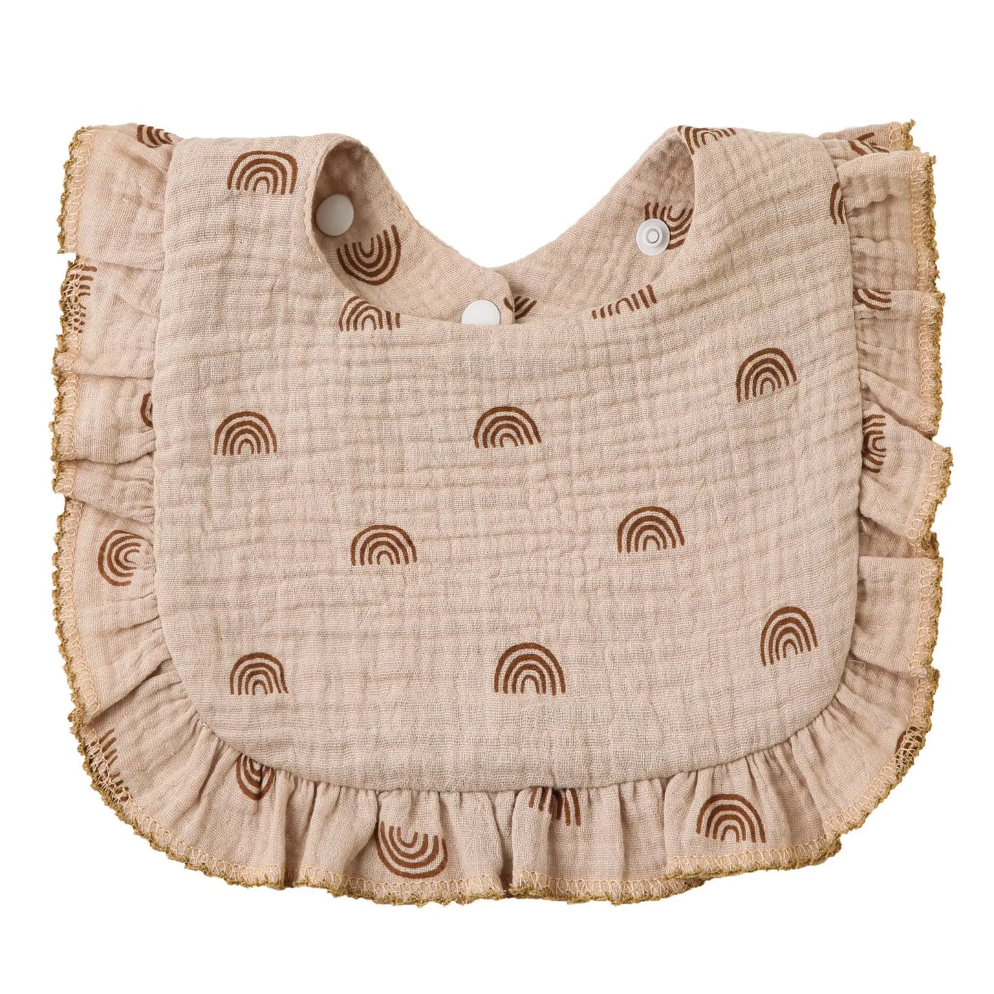 Newborn Baby Bibs Infant Burp Cloths Baby Stuff Feeding Drool Bandana Saliva Towel Toddler Ruffle Floral Bib Baby Accessories