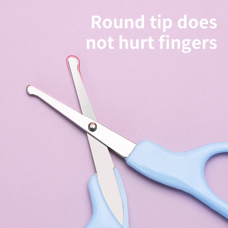Baby Care Kit Kid Multi-functional Nail Clipper Comb Hair Thermometer Grooming Brush Kit Scissors Baby Health Care Set  Newborn