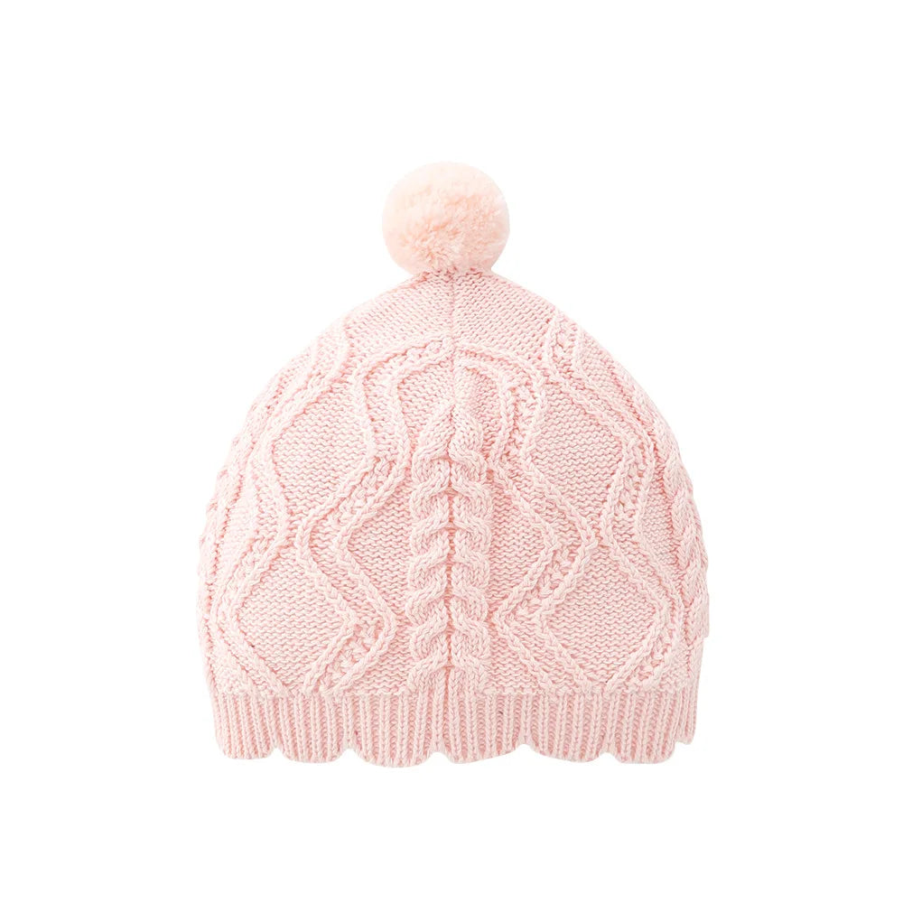 0-24M 100% Cotton Newborn Flower Baby Girl Romper Sweater Winter Clothes Knit Thick Warm Floral Embroidery Jumpsuit Outfit